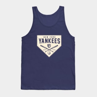 Yankees Home Base 2 by Buck Tee Originals Tank Top